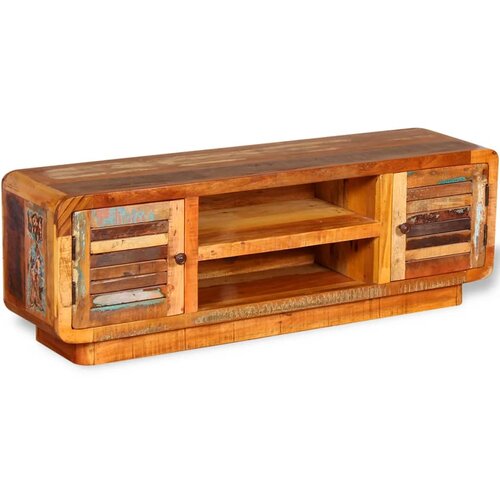 TV omarica iz trdnega predelanega lesa 120x30x40 cm Cene