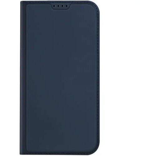 Dux ducis Skin Pro &amp;ndash; Gladka usnjena torbica za Apple iPhone 15 Pro, modra Slike