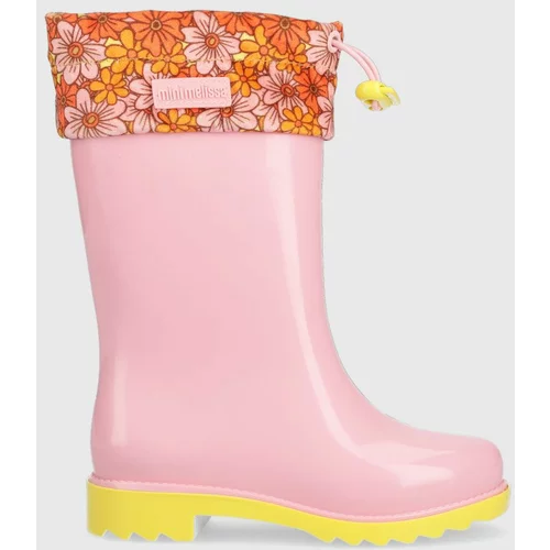 Melissa Otroški gumijasti škornji Rain Boot Iii Inf roza barva