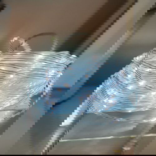 Svetleći niz sa 500 hladno belih LED dioda 35m Slike