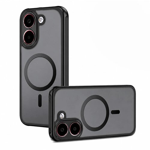 Techsuit PureFrost MagSafe maska za Xiaomi Poco X8 Pro &amp;ndash; matirano crna Slike
