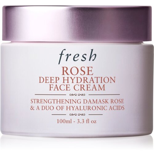 Fresh Rose Deep Hydration Face Cream hidratantna krema za lice s hijaluronskom kiselinom 100 ml Cijene