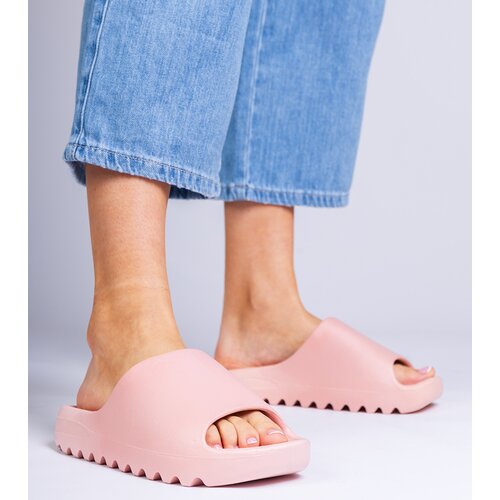 D/CEO marka niezdefiniowana Pink rubber women&amp;#039;s slides Serrano Slike