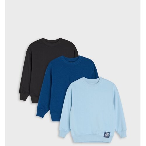 Sinsay Crewneck dukserice s udjelom pamuka 3 pack Cijene