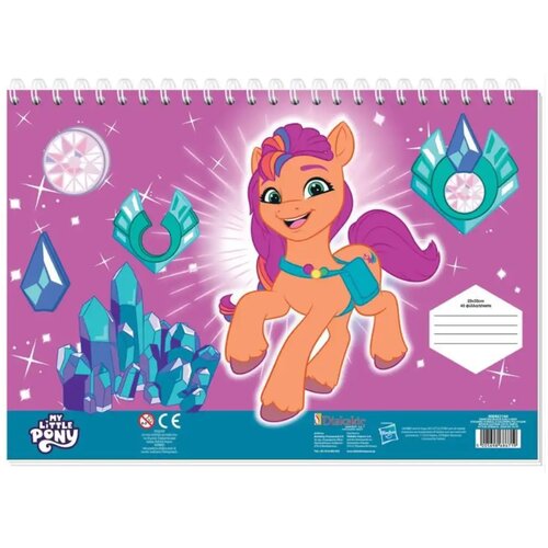Luna Moj mali poni kreativna bojanka s naljepnicama i šablonama u više varijanti Cene