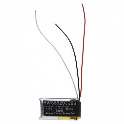 VHBW Baterija za Bose Bluetooth Headset BTL1 / BTL2 / BTR1 / BTR2, 80 mAh Slike
