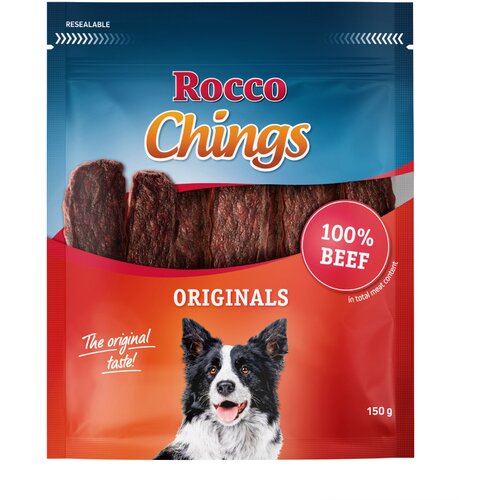 Rocco Ekonomično pakiranje Chings Originals - Govedina 4 x 150 g Cene