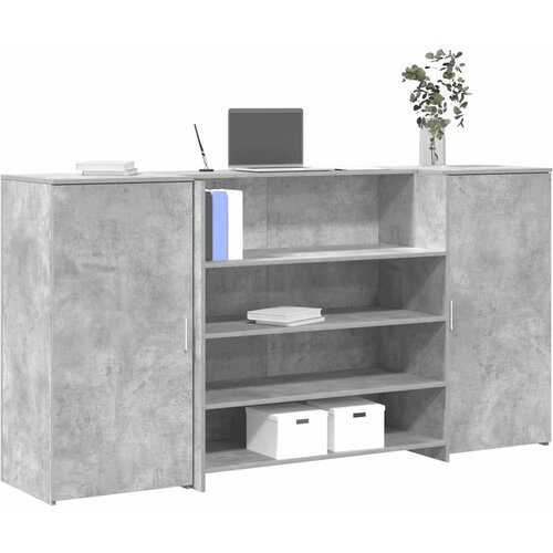 VidaXL Recepcijski stol 200x50x103,5 cm konstruiranog drva Slike
