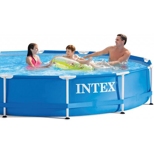 Intex metal frame okrugli bazen za dvori&scaron;te sa metalnim ramom 366cm x 76cm ( 28210 ) Cene
