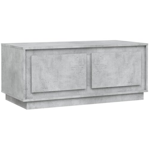vidaXL Klubska mizica betonsko siva 102x50x44 cm inženirski les, (20712276) Cene