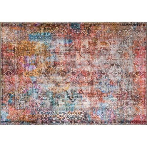  fusion chenille - multicolor al 101 multicolor carpet (140 x 190) Cene