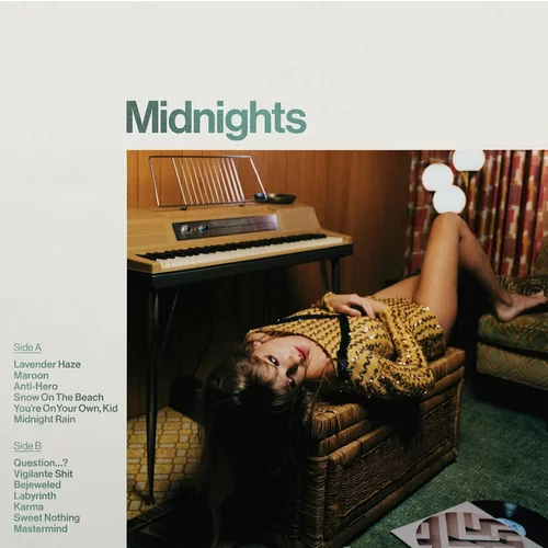 Taylor Swift Midnights (Jade Green Vinyl) (LP)