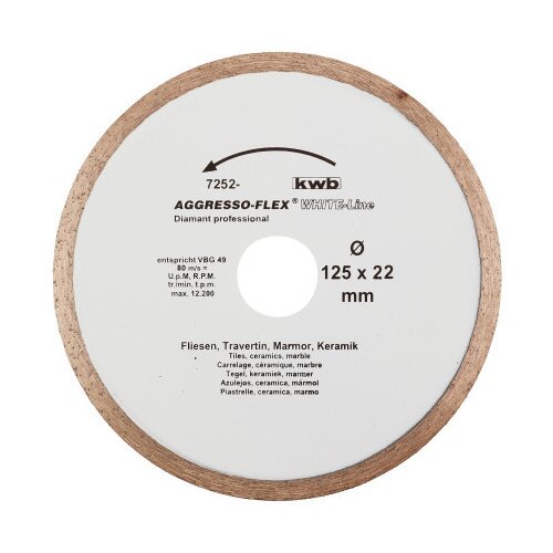 KWB dijamantska rezna ploča za keramiku 178 mm Cene