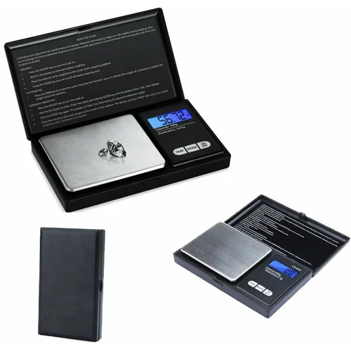  Digitalna džepna vaga 200-0,01g - osvijetljeni LCD CRNI PETAK