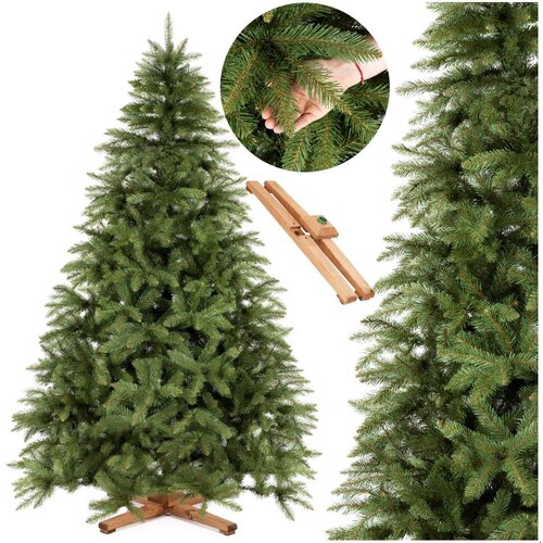  Umjetna božićna jelka Skandinavska Premium 220 cm Slike