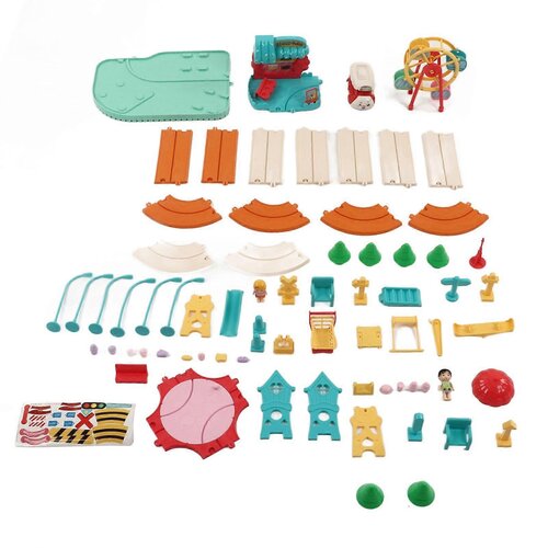 INORCO Race Car Tracks Igrače Puzzle Sestavljeni električni tirnica Igralni komplet za fante Dekleta Darilo za dan otroka, (22095890) Cene
