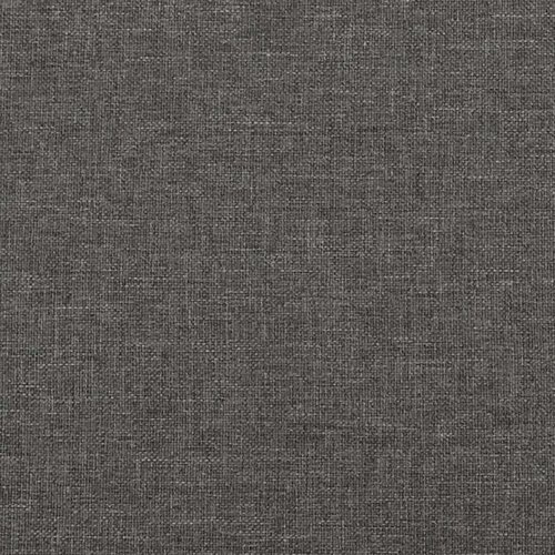 VidaXL Okvir za krevet s oprugama tamnosivi 100 x 200 cm od tkanine Slike