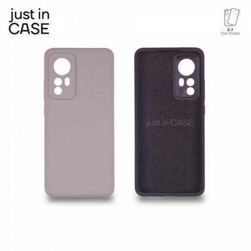 Just In Case 2u1 Extra case MIX PLUS paket CRNI za Xiaomi 12 Cene