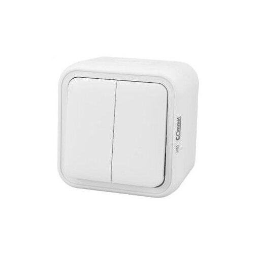 Sklopka instalacijska serijska 10A 250V IP55 bijela 043-205 Commel Slike