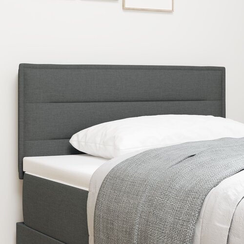 VidaXL Uzglavlje Tamnosiva Drvo 80 x 7 x 78 cm Izdržljivo Slike
