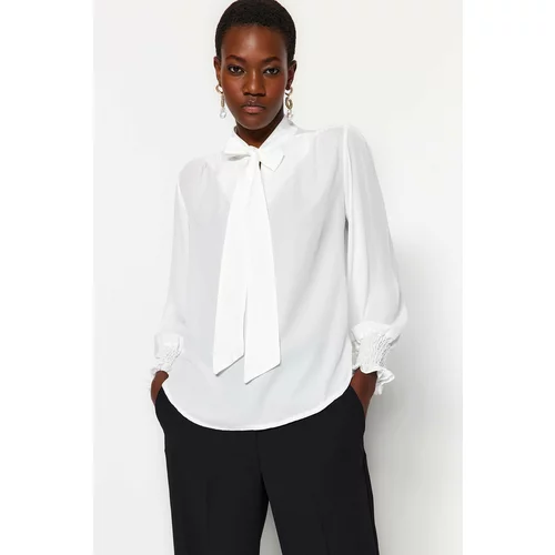 Trendyol Blouse - White - Regular fit