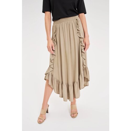 Marisse Olive Ruffle Skirt Cijene