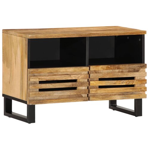 VidaXL TV omarica 70x34x46 cm trden robusten mangov les Slike