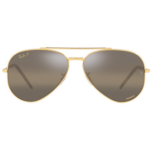 Ray-ban New Aviator Chromance Collection RB3625 9196G5 Polarized S (55) Zlata/Rjava Cene