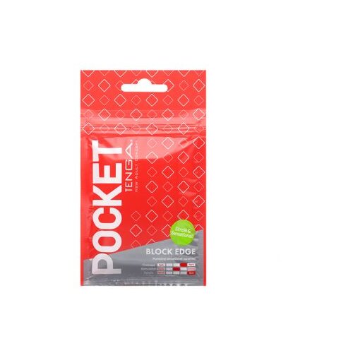 Tenga Masturbator Pocket Stroker Block Edge Slike