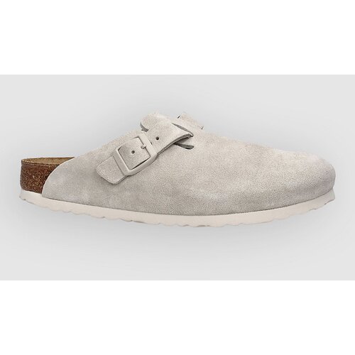 Birkenstock Boston Suede Leather Sandali oyster Slike