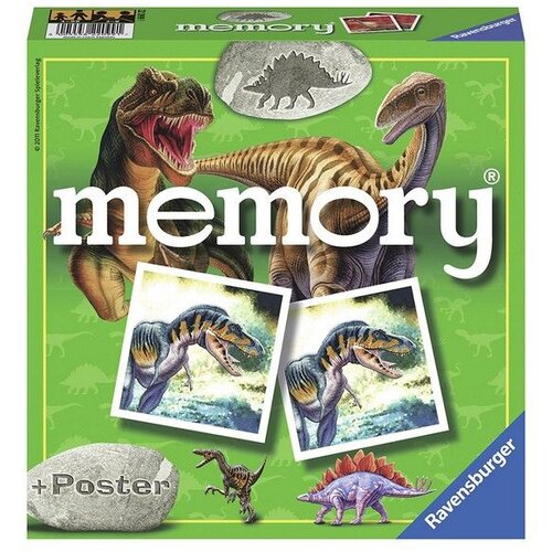 Ravensburger dru&amp;scaron;tvena igra - Igra memorije Dinosurus Slike
