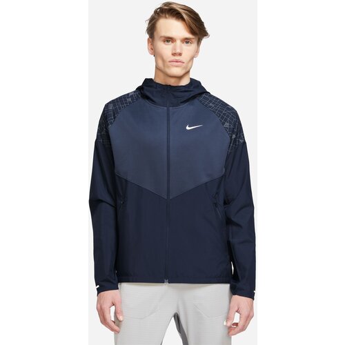 Nike m nk rdvn miler fls jkt, mu&amp;scaron;ka jakna za trčanje, plava DQ6487 Slike