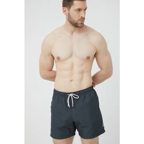 John Frank Kratke hlače za kupanje boja: siva