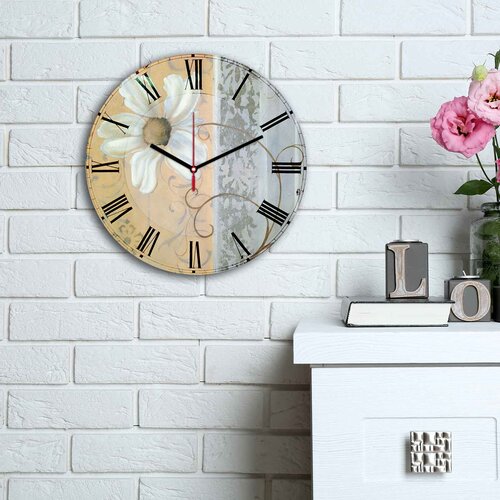 Wallity MDF Zidni sat 30cm Šareni Cene
