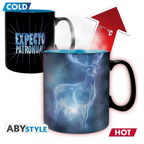 Abystyle harry potter - patronus heat change mug (460 ml) Slike
