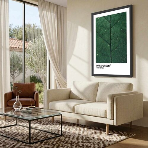 WALLXPERT SC11834_3545 Multicolor Decorative Framed MDF Painting Cene
