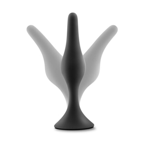  Butt plug Platinum L, 13cm, Crni Slike