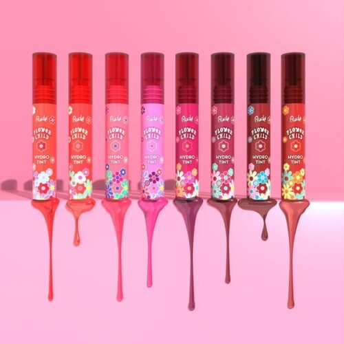 Rude Cosmetics tečni hidratantni ruž za usne FLOWER CHILD Tulips 3g Slike