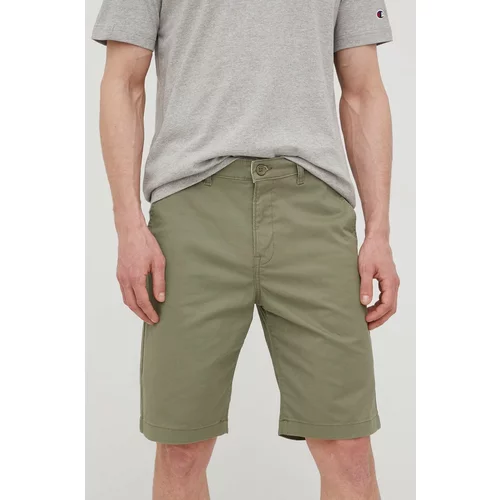 Lee Kratke hlače moške, zelena barva