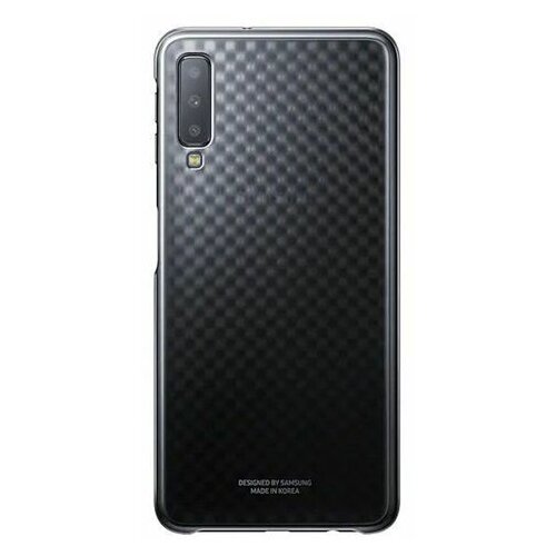 Samsung Gradation (ef-aa750-cbe) zaštitna maska za telefon Galaxy A7 (2018) crna Slike