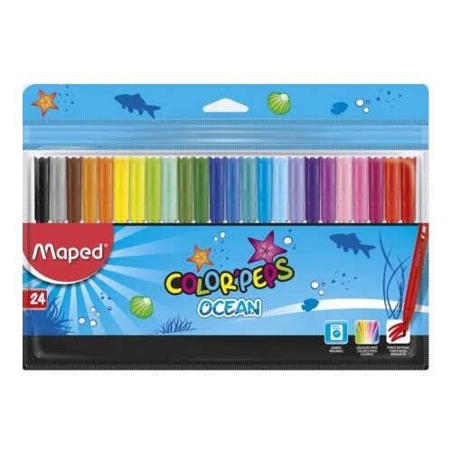 Maped color peps ocean flomasteri 24k ( 201113 ) Slike