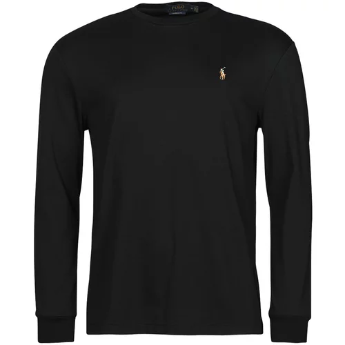 Polo Ralph Lauren Majice z dolgimi rokavi SEMILA Črna