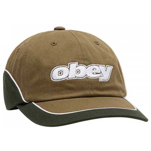 Obey Kape s &amp;scaron;iltom rewind 6 pnl velcro back Zelena Slike