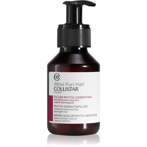 Collistar Hair Phyto-Keratin Filler Intensive Restructuring nega pred &amp;scaron;amponiranjem s keratinom 100 ml Slike