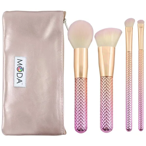  Set kozmetičkih kistova Complete Kit Rose 5 komada