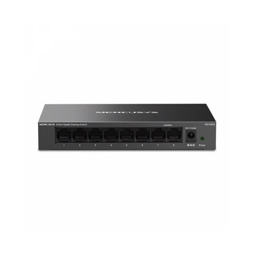 Lan Switch Mercusys MS108GS v1.0, 8port 10/100/1000Mbps Desktop Switch Metal Housing (72857) Slike