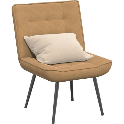 VidaXL Relaksacijski stol Brown 64x74x84 cm Velvet Slike