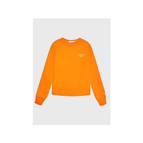 Calvin Klein Jeans Jopa Stack Logo IB0IB01292 Oranžna Regular Fit