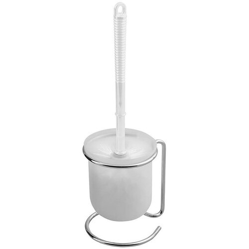 Aqualine stojeća wc četka simple line, bela/sjajni hrom Cene