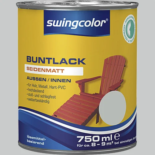 SWINGCOLOR Lak u boji (Boja: Svijetlosive boje, 750 ml)